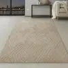 OEM Modern szőnyeg Luxor geometrikus (Beige) 200x290cm Bézs