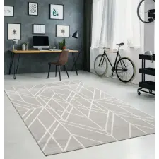 OEM Modern szőnyeg Pastel 28607 (Gray) 200x280cm Szürke lakástextília