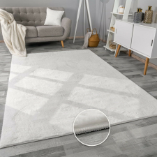 OEM Modern szőnyeg Puha Olívia (White) 200x290cm Fehér lakástextília