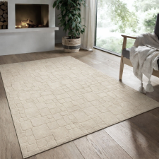 OEM Modern szőnyeg Rio 3D Random (Beige) 240x330cm Bézs lakástextília