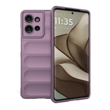 OEM Motorola Edge 50 5G GIGAPACK Szilikon telefonvédő ütésállóság, 3D, LILA tok és táska