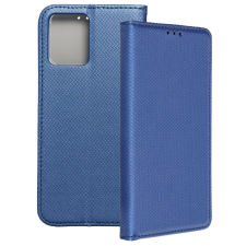 OEM Motorola Moto G24 / G04 könyvtok, fliptok, telefon tok, mágneszáras, bankkártyatartós, sötétkék tok és táska