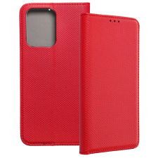 OEM Motorola Moto G35 5G könyvtok, fliptok, telefon tok, mágneszáras, bankkártyatartós, piros tok és táska