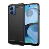 OEM Motorola Moto G54 5G GIGAPACK Szilikon telefonvédő ütésállóság, karbon minta, FEKETE