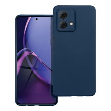 OEM Motorola Moto G84 szilikon tok, hátlaptok, telefon tok, matt, sötétkék tok és táska