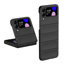 OEM Műanyag telefonvédő (ütésállóság. kameravédő. 3D) FEKETE tok és táska