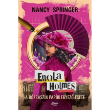 OEM Nancy Springer - Enola Holmes - A rózsaszín papírlegyező esete gyermek- és ifjúsági könyv