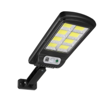OEM Napelemes kerti lámpa 8 COB, mozgásérzékelő, egyszerű vezérlés távirányítóval, be/ki gomb kültéri világítás
