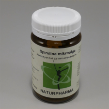 OEM Naturpharma spirulina mikroalga tabletta 120 db vitamin és táplálékkiegészítő