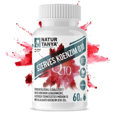 OEM Naturtanya szerves koenzim q10 fermentált növényi ubikon tabletta 60 db vitamin és táplálékkiegészítő