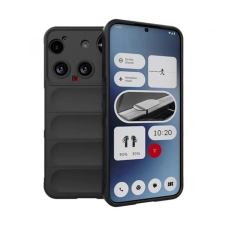 OEM Nothing Phone (3) GIGAPACK Szilikon telefonvédő ütésállóság, 3D, FEKETE tok és táska