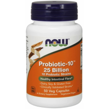 OEM NOW Now probiotic-10 25 billion kapszula 50 db vitamin és táplálékkiegészítő