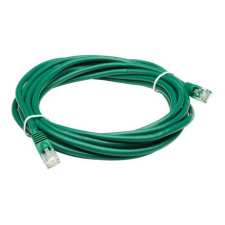 OEM OEM RJ45 CAT5e UTP - RJ45 CAT5e UTP M/M adatkábel 2m zöld kábel és adapter