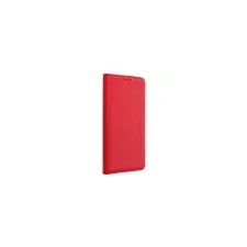 OEM Oppo A80, Oldalra nyíló tok, stand, Smart Magnet, piros tok és táska