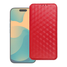 OEM Oppo Reno 15 Pro 5G Cubic Book flip tok piros tok és táska