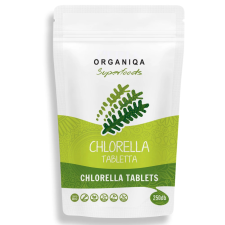 OEM Organiqa bio chlorella tabletta 250 db vitamin és táplálékkiegészítő