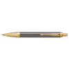 OEM PARKER ROYAL IM PREMIUM PIONEER ARROW GOLYÓSTOLL SZÜRKE CIZELLÁLLT, ARANY KLIPSZ