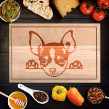 OEM Pekingi Chihuahua egyedi vágódeszka XXL konyhai eszköz