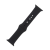 OEM Pótszíj (egyedi méret. kicsi. szilikon. S/M méret) FEKETE