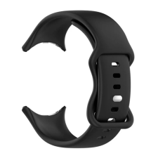 OEM Pótszíj (egyedi méret. szilikon) FEKETE okosóra kellék