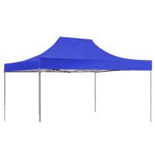 OEM Prémium kerti pavilon összecsukható 3x4.5 m kék kerti bútor