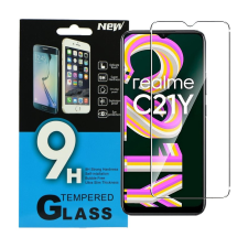 OEM Realme C21Y / C25Y üvegfólia, tempered glass, előlapi, edzett mobiltelefon kellék