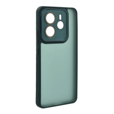 OEM Redmi Note 14 4G GIGAPACK Szilikon telefonvédő ütésállóság, kameravédő, SÖTÉTZÖLD tok és táska