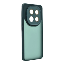 OEM Redmi Note 14 Pro 4G GIGAPACK Szilikon telefonvédő ütésállóság, kameravédő, SÖTÉTZÖLD tok és táska