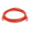 OEM RJ45 CAT6 UTP -> RJ45 CAT6 UTP M/M adatkábel 0.5m piros LSOH (XUTPSZC6KAB05P)