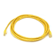 OEM RJ45 CAT6 UTP M/M adatkábel 10m LSOH sárga XUTPSZC6KAB10S kábel és adapter