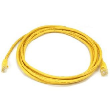 OEM RJ45 CAT6 UTP M/M adatkábel 5m LSOH sárga (XUTPSZC6KAB5S) kábel és adapter