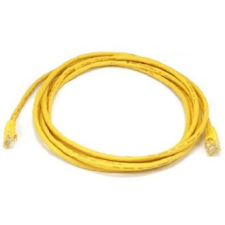 OEM RJ45 CAT6 UTP M/M adatkábel 5m LSOH sárga (XUTPSZC6KAB5S) (XUTPSZC6KAB5S) kábel és adapter