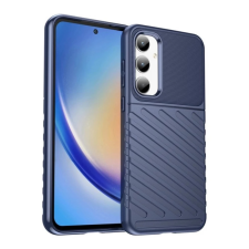 OEM Samsung A35 5G GIGAPACK Szilikon telefonvédő ütésállóság, dombor minta, SÖTÉTKÉK tok és táska