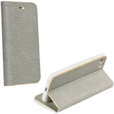 OEM Samsung Galaxy A05s SM-A057F, Oldalra nyíló tok, stand, Luna Book, ezüst tok és táska