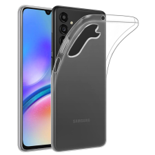 OEM Samsung Galaxy A05s szilikon tok, hátlaptok, telefon tok, ultravékony, átlátszó, 0.5mm tok és táska