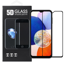 OEM Samsung Galaxy A05s üvegfólia, tempered glass, előlapi, 5D, edzett, hajlított, fekete kerettel mobiltelefon kellék