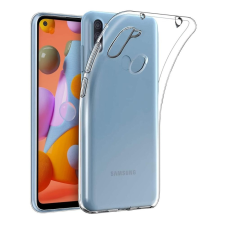 OEM Samsung Galaxy A11 szilikon tok, hátlaptok, telefon tok, vékony, átlátszó, 0.5mm tok és táska