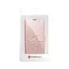 OEM Samsung Galaxy A12 / A12 Nacho / M12 könyvtok, fliptok, telefon tok, mágneszáras, bankkártyatartós, mandala mintás, rose gold, Forcell Mezzo