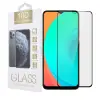 OEM Samsung Galaxy A13 4G / A13 5G üvegfólia, tempered glass, előlapi, 10D, edzett, hajlított, fekete kerettel
