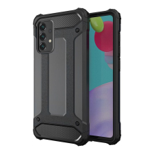 OEM Samsung Galaxy A13 4G hátlap tok, telefon tok, ütésálló, fekete, Defender II tok és táska