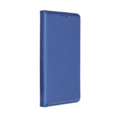 OEM Samsung Galaxy A51 oldalra nyíló könyv tok rombusz minta kék tok és táska