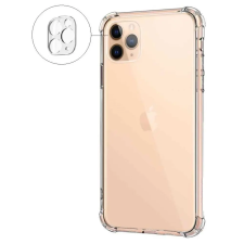 OEM Samsung Galaxy A54 5G erősített kameravédős szilikon tok átlátszó tok és táska