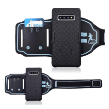 OEM Samsung S10 GIGAPACK műanyag telefonvédő ütésállóság, SPORT, FEKETE tok és táska
