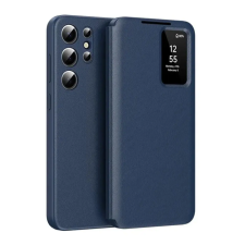 OEM Samsung S22 Ultra GIGAPACK Tok álló aktív FLIP, Smart View Cover, SÖTÉTKÉK tok és táska