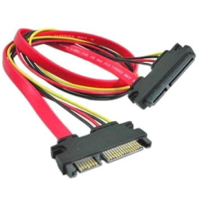 OEM SATA - 0,5m, hosszabbító kábel és adapter