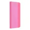 OEM SENSITIVE könyvtok Samsung Galaxy S25 - halvány rózsaszín