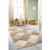 OEM Shaggy szőnyeg California 3D 420 (Beige) 160x220cm Bézs