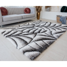 OEM Shaggy szőnyeg California 3D 502 (Grey White) 200x280cm Szürke lakástextília