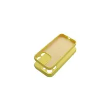 OEM SILICONE 2mm tok iPhone 17 - citromsárga tok és táska