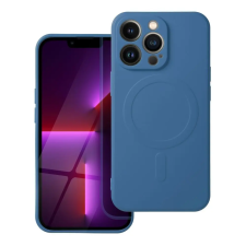 OEM SILICONE MAG COVER case compatible with MagSafe for SAMSUNG A37 blue tok és táska